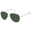 Carrera Occhiali da Sole 2031T/S Gold/Green 58/14/145 unisex