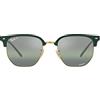 Ray-Ban Occhiali da Sole NEW CLUB MASTER RB 4416 Green/Green Silver 53/20/145 unisex