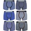 Navigare 6 Boxer Uomo Underwear Mutanda Intimo Elasticizzato Elastico Esterno Varie Fantasie (XL, 21053Z)
