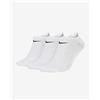 Nike calze 3 paia di Value no show bianco XL