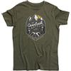 3styler T-Shirt Uomo The Overlook Hotel Jack Nicholson & Stanley Kubrik - Linea Vintage - Cotone Organico 140 gr/mq