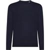 Cashmere Zone Maglione Uomo Girocollo - Pullover Leggero Made in Italy, Maglia Fine Cashmere e Seta, Elegante e Versatile per Tutte Le Stagioni (L, Blu)