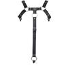 JPXJGT Body Cintura in Pelle Uomo Chest Harness Accesore Erotico Party Cosplay (Size:Taglia Unica,Color:Nero)