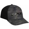 BKK Performance HAT Grey Camo Outdoor Fishing con logo nero, Grigio, taglia unica