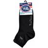 Renato Balestra 6 e 12 Paia - Calze invernali in cotone altezza caviglia unisex - Multicolore - Punte e Talloni Rinforzati (Taglia Unica Uomo (39/46), Nero (6 Paia))