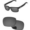 PapaViva Lenti di ricambio per Oakley Holbrook Mix Nero Grigio