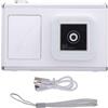 TARSHYRY Videocamera per Schermo IPS per Fotocamera Digitale 48mp con Luce di Riempimento per Viaggi Giornalieri (WHITE)