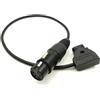 Wnmzxc D-tap maschio a XLR, 4 pin XLR a D tap per cavo di alimentazione monitor TV ~ gic/pana~onic/S ~ NY (cavo di alimentazione dritto, 80 cm)