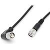 ZBLZGP Cavo coassiale RF RG58 TNC maschio a TNC maschio, connettore ad angolo retto, a bassa perdita, cavo di prolunga per antenna WiFi e scanner radio (15 m)