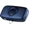 Kandao QooCam FUN Black/White/Blue [USB-C], a kind of 360 camera live stream on social media smartphone camera with 4K capture vlog and auto editing on smartphone apps.