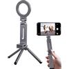 GENERIC Treppiede magnetico | Supporto pieghevole con maniglia per smartphone | Rotary e Compact universale per casa, sport, fitness, trave e creazione di contenuti mobili