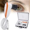 ELIKBH Rilevatori oculari, fotocamera per iridologia oculare da 5,0 MP per computer, fotocamera per analisi oculare, lente oculare 30x per il rilevamento degli occhi