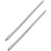 HEALSOPTHY Supporto Flessibile a Collo d'Oca LED 2 Pezzi Tubo Metallico Estensibile Filettatura 300Mm Accessori per Illuminazione Base Sgancio Rapido per Lampade da Tavolo e Riflettori
