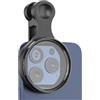 Generisch Lente polarizzante per cellulare, filtro polarizzante, clip on per fotocamera del cellulare, per smartphone polarizzanti, lenti per fotocamera per adulti e principianti