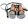 RK NAUTICAL INSTRUMENT Binocolo stile vintage con cinturino in pelle, collezione nautica decorativa