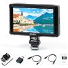 FEELWORLD Monitor FW568 PRO ad alta luminosità della fotocamera DSLR da 6 pollici 1200nit