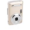 Brrnoo Fotocamera Digitale, Fotocamera Digitale per Bambini Fotocamera con Dati Display LCD da 200 W da 2,4 Pollici Videocamera con Zoom 16X per la Casa (GOLD)