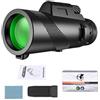ASQY Telescopio Ad Alta Potenza 80X100 Lente D'Ingrandimento Binocolo Per Birdwatching Zoom Remoto Bak4 Prisma Campeggio Esterno Nero