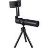 COLLBATH Monocolo Telescopico 10-300x40 in Metallo Nero ad Alto Ingrandimento