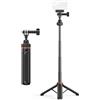 Plyisty Treppiede Telescopico per Selfie Stick, Impugnatura Estensibile da 41 Cm con Testa a Sfera con Rotazione a 360°, Universale per Go Pro e Altre Action Camera