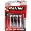 XCell Performance 115354 - Batterie alcaline LR03 Micro AAA (4 pezzi, in blister di cartone, prestazioni ottimali, alta densità di energia, lunga durata)