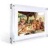 SMTYXS Cornice For Foto Digitale WIFI In Acrilico Da 10 Pollici Touch Screen 32G Con Porta USB Supporto For Telefono App Invio Riproduzione Video Di Immagini Un'Esperienza Visiva Squisita