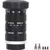 NutriEss Obiettivo per fotocamera Nutriess da 6 MP con attacco C da 10 mm a 50 mm Lunghezza di messa a fuoco regolabile Apertura manuale Elevata chiarezza per fotocamere industriali