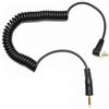 YROHGKPN Su connettore dritto da 3,5 mm, cavo di sincronizzazione lampeggiante per 580EXII 7D 5DII 50D 40D 30D 20D 10D D300S con molla di tappo a vite, cavo di sincronizzazione