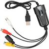 Akozon Scheda di Acquisizione Video, VHS DV VCR HI8 DVD a Digital Converter per OS X Device Sound USB