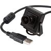 Arducam Fotocamera USB grandangolare da 16 MP con custodia in metallo, CMOS IMX298 Mini UVC USB2.0 4K Webcam video con microfono, con cavo da 1 m per laptop
