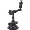 Goshyda Supporto a Ventosa per Fotocamera per Auto, Supporto a Ventosa per Parabrezza con Rotazione di 360 ° Base Universale per Fotocamera con Treppiede