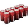 VOLTCRAFT VC-16107980 - Batteria mono (D), 18000 mAh, 1,5 V, 10 pezzi