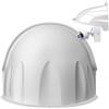 Generic Copertura antipioggia per telecamera di sicurezza, protezione solare resistente alle intemperie, tetto della telecamera a cupola resistente con scudo impermeabile, cappuccio protettivo per esterni con