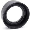 vhbw Paraluce compatibile con Pentax smc DA 35mm F2.4 AL 49 mm obiettivo fotocamera nero, gomma, rotondo, 7,4 cm