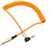 tinysiry Cavo audio Aux da 3,5 mm da maschio a femmina Audio Audio Audio Resistente all'usurabile Arancia