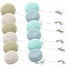 FRCOLOR Panni per Pulizia Lenti Occhiali 12 Pezzi in Pp e Silicone | Professionale per Rimuovere la Polvere, Leggero, per Occhiali e Occhiali da Sole