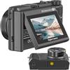 Gavonde Fotocamera digitale 8K per fotografia, fotocamera Vlogging WiFi da 88 MP per YouTube, schermo flip da 3 pollici a 180° e zoom digitale 18x, fotocamera Vlog con messa a fuoco automatica con