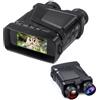 SiRyder R12 Visore Notturno, Schermo Hd Da 3,2'' Con Zoom Digitale 10x Occhiali Nvg Portatili Con Scheda Da 32Gb Per Salvare Foto E Video Per Caccia Campeggio Viaggi