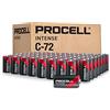 ProCell Intense C Cell - Batterie alcaline ad alte prestazioni (confezione da 72), durata di 10 anni, confezione risparmio per dispositivi professionali ad alta potenza