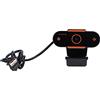 Ylwxzenith Webcam a rotazione flessibile con microfono, video HD 1080p per streaming live e conferenze, telecamera wireless USB2.0 compatibile con i sistemi mainstream
