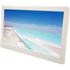 Generic Cornice per Foto Digitale, Cornice Elettronica Schermo IPS Anteprime delle Immagini Riproduzione di Musica da 15,6 Pollici USB 2.0 per il Negozio (Spina europea)