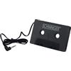 SCHWAIGER AAC080 531 - Adattatore per cassette audio, 3,5 mm, in plastica, 0,8 m, 109 mm