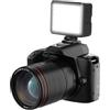 Generic Videocamera digitale WiFi 4K con doppia lente da 64 MP, visione notturna 16X, batteria integrata, supporto per riempimento esterno, schermo IPS, ideale come regalo di compleanno