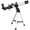 UHVUJDUI Telescopio Astronomico per Bambini, Principianti e Adulti, Apertura 40 mm e Lunghezza Focale 400 mm Telescopio Rifrattore per Astronomia Professionale, 2 Oculari: 20 mm/12,5 mm