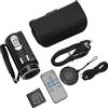 Akozon Videocamera 4K Touch Screen Videocamera WiFi con Zoom Digitale 18x