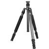 Sirui N-2204X - Treppiede/monopiede universale in fibra di carbonio, altezza 163 cm, peso 1,5 kg, portata 15 kg, con borsa e tracolla