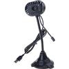 Hangsu Webcam USB ad alta rotazione a 360 gradi con microfoni integrati per PC e notebook, webcam girevole