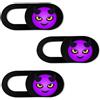 Générique Super Thin Sliding Webcam Cover - Ultra-sottile Privacy Protection for Laptop, Tablet, Smartphone - Angry Face