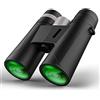 Generic Binocolo monoculare portatile per adulti Telescopio zoom Binocolo professionale grandangolare 10-120x80 Ingrandimento elevato Lungo raggio Alta definizione
