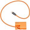 Garsent Cavo USB C PD a Batteria Fittizia Adatto per R5 II R6 R5 80D 90D XC10 15, Cavo di Alimentazione Decodificato per Fotocamera, Lunghezza 52 Cm, Filo Intrecciato
